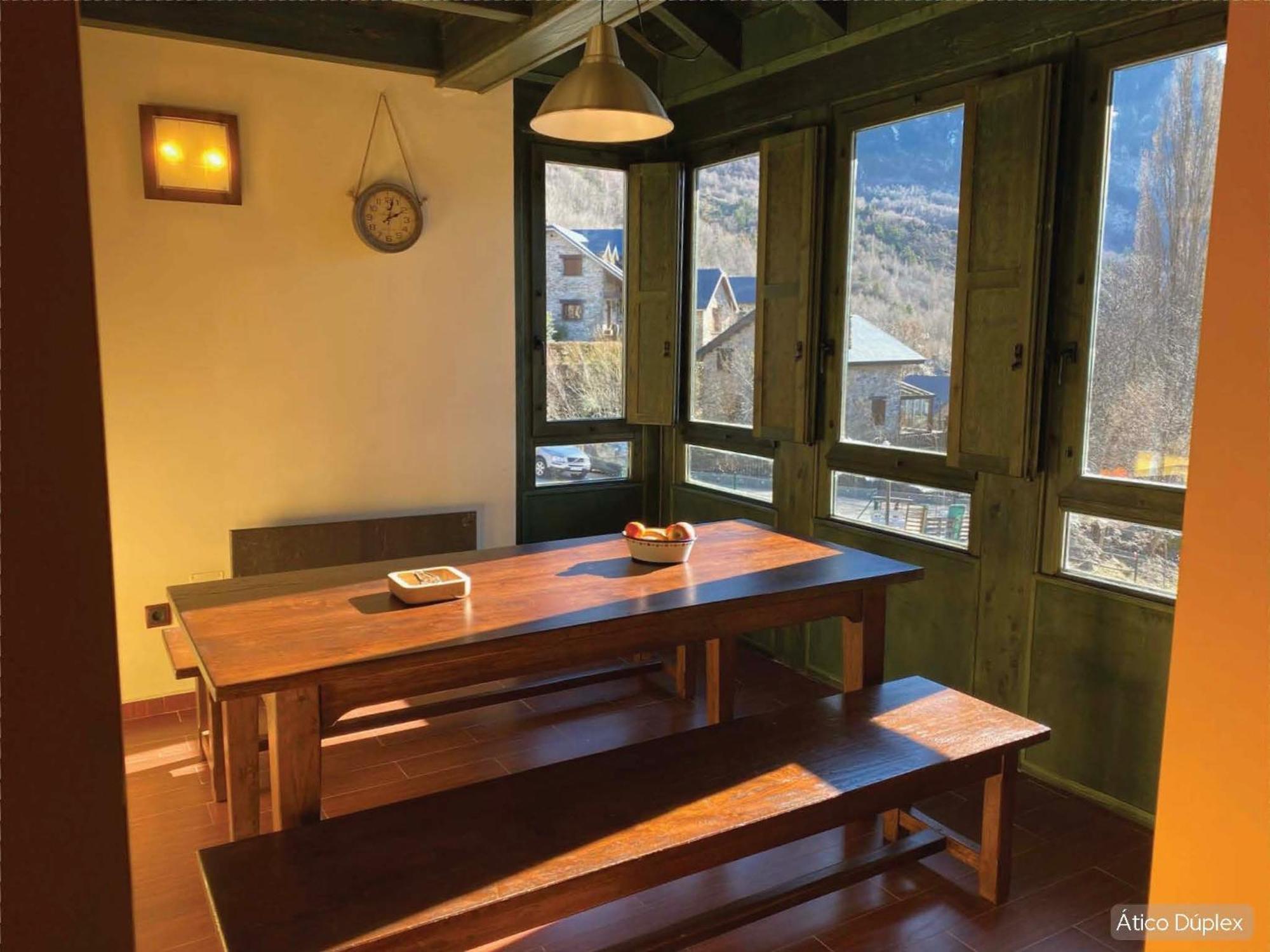 Apartamentos Duplex En Casa Rural Fundanal En Hoz De Jaca 외부 사진
